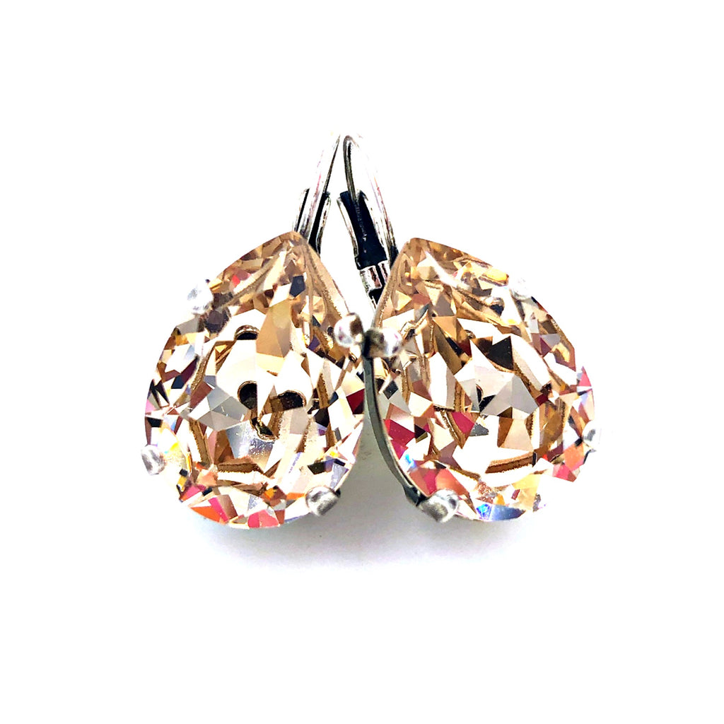 Teardrop Earrings - Naked