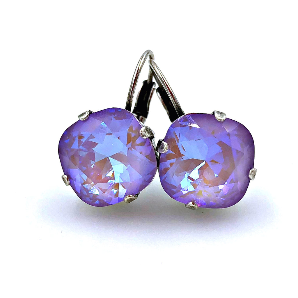 Queen Earrings - Luminous Lav