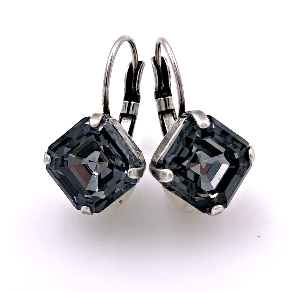 Imperial Princess Earrings - Silver Night