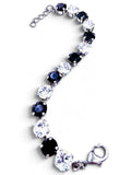Bracelet - Duchess Black & Diamond