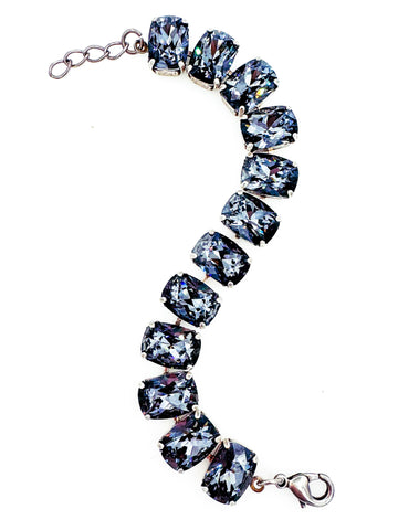 Bracelet - Royalty Silver Night