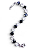 Bracelet - Duchess Black & Diamond