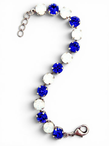 Bracelet - Duchess Go Navy! & Snow Opal