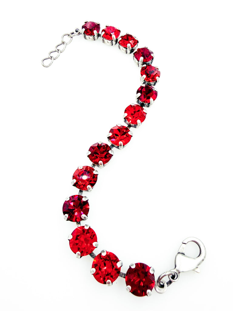 Bracelet - Duchess Red, Red Wine