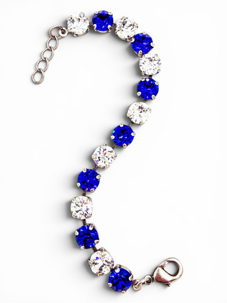 Bracelet - Duchess Go Navy! & Diamond