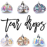 Teardrop Earrings - Moonlight