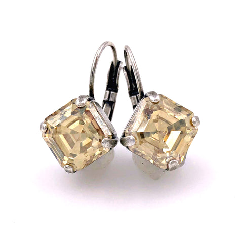 Imperial Princess Earrings - Shimmery Champagne