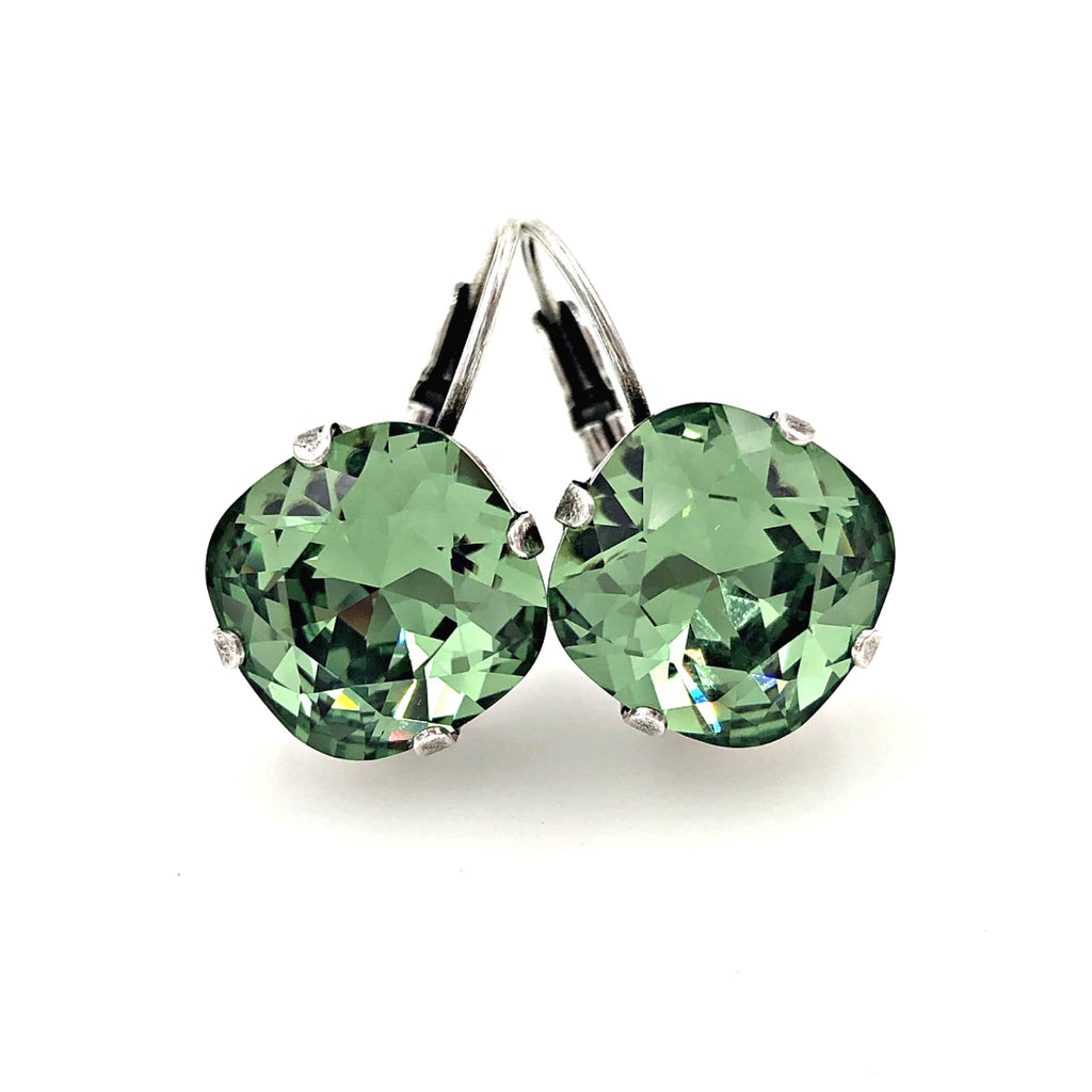 Queen Earrings - Green With Envy