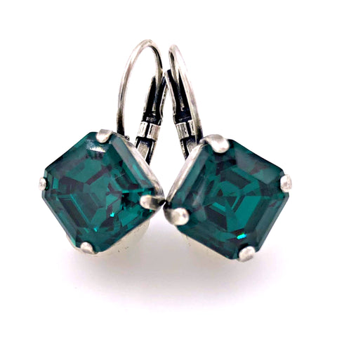 Imperial Princess Earrings - Emerald