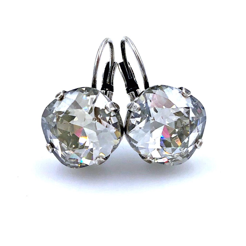 Queen Earrings - Silver Lining