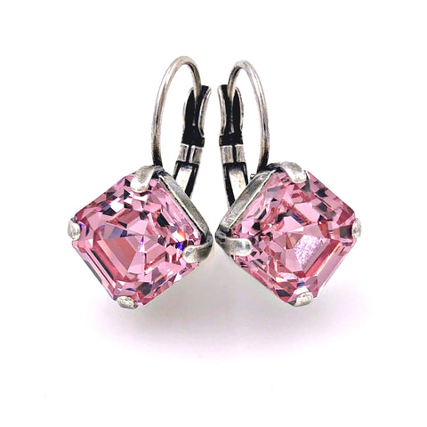 Imperial Princess Earrings - LOVE Pink